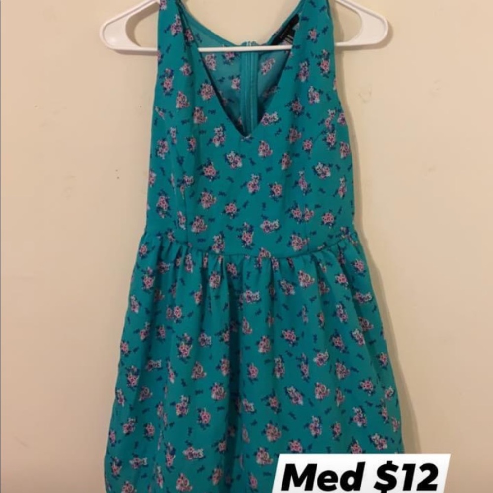 Floral mini dress